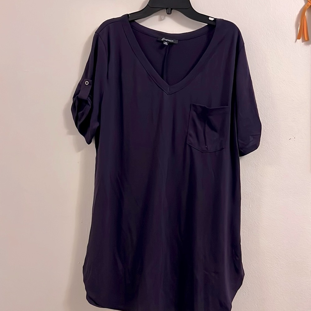 Purple t-shirt